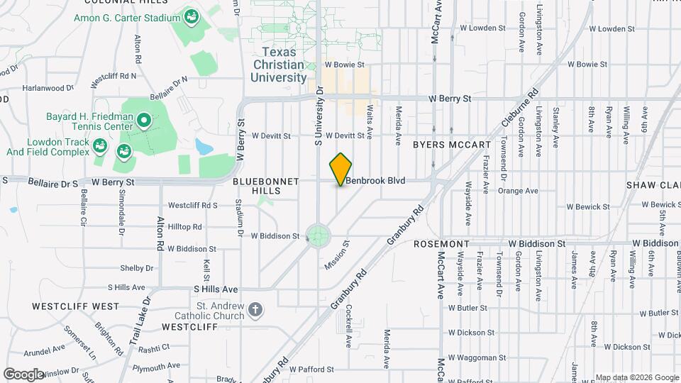 3311 Cockrell Ave Map and Location Details