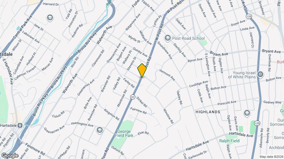 297 W Post Rd Map and Location Details