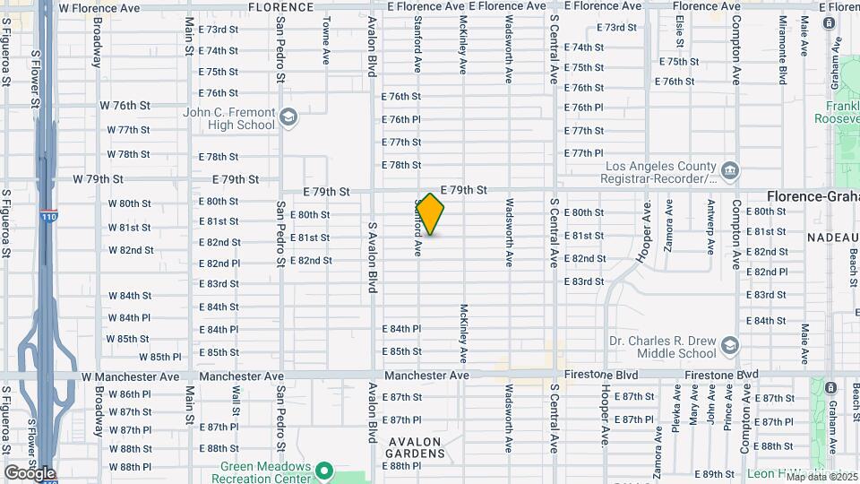 714-716.5-7165 E 81st St Map and Location Details
