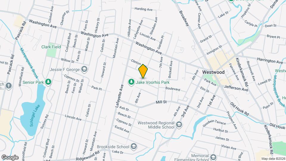 1 Newark Ave, Unit 2nd Fl Map and Location Details
