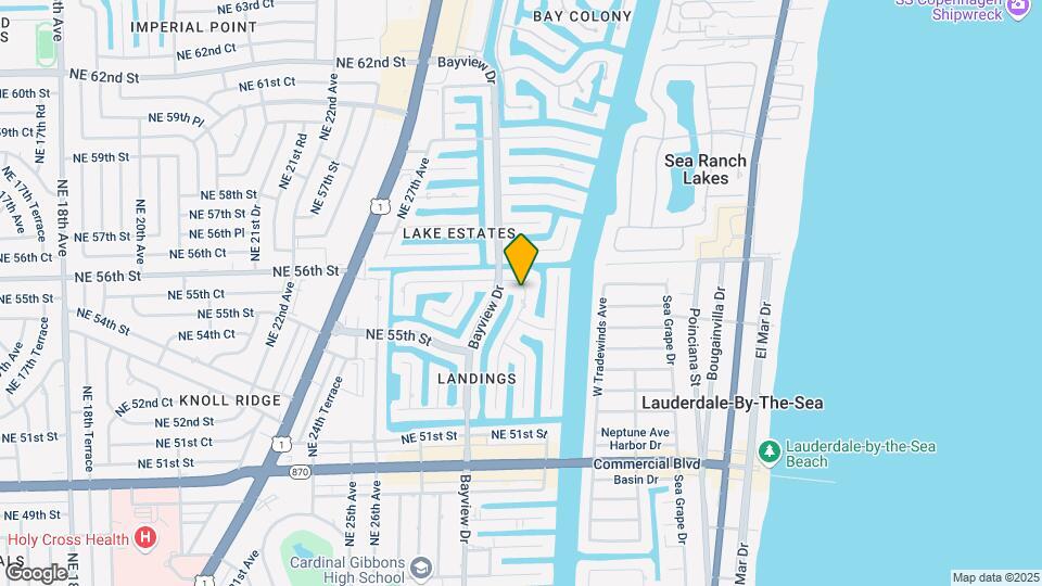 5581 NE 31st Ave Mapa y Detalles de la Ubicación
