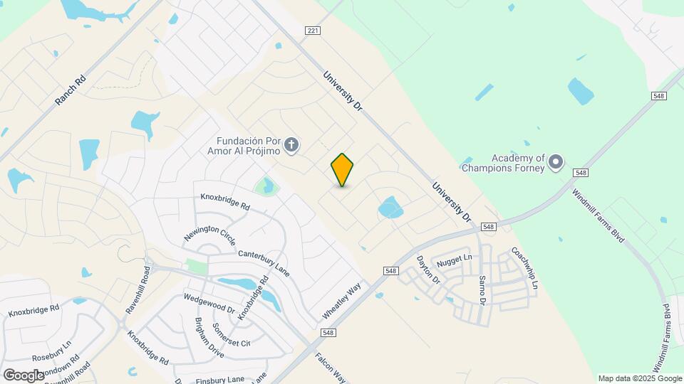 1007 Clear Dusk Ln Map and Location Details