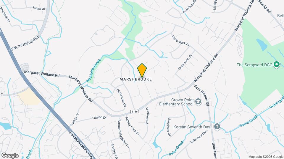 9520 Marshbrooke Rd Map and Location Details