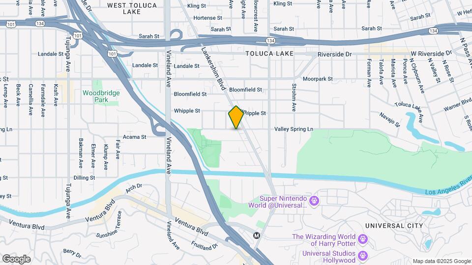 10714 Valley Spring Ln Map and Location Details