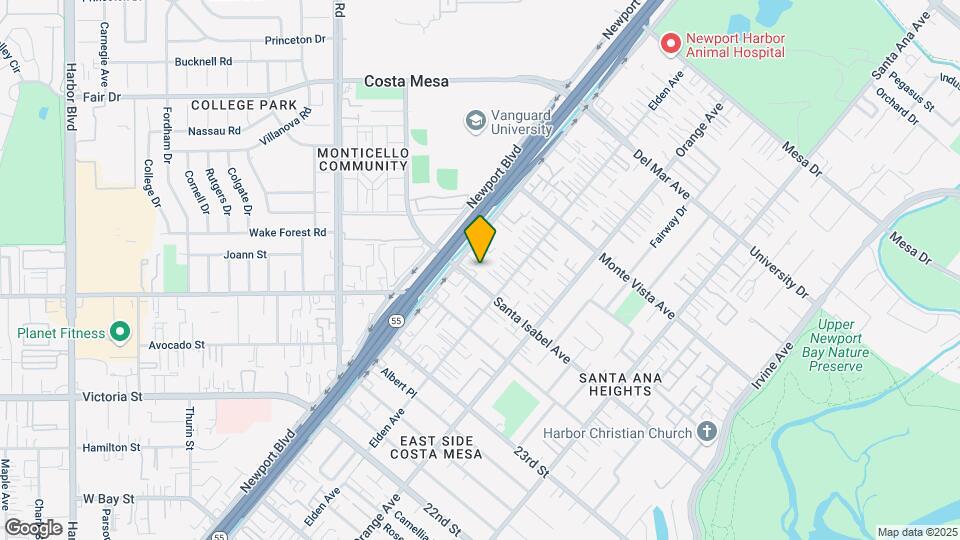 2426 Newport Blvd Map and Location Details