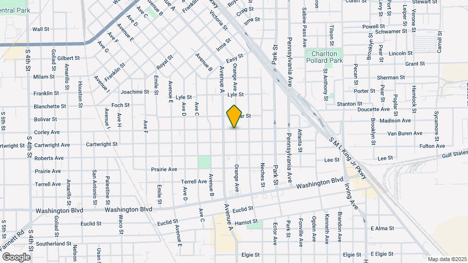 2500 Orange Ave Map and Location Details