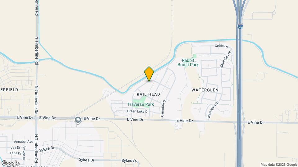 3409 Wagon Trail Rd Map and Location Details