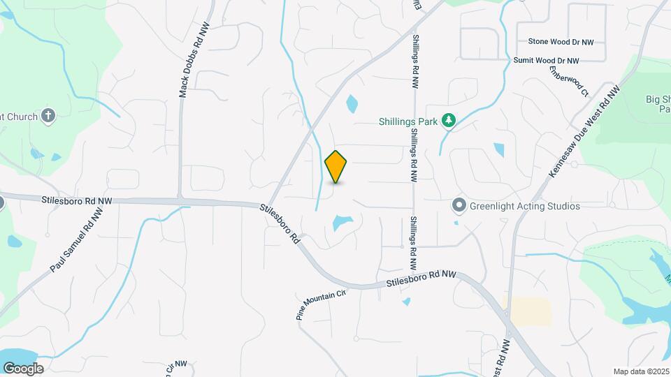 1968 Cobblewood Dr NW Map and Location Details
