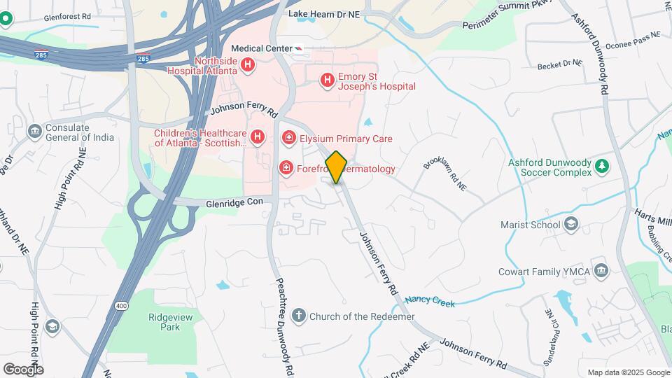 5460 Glenridge View NE Map and Location Details