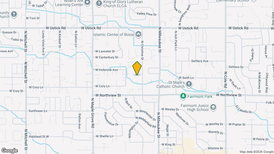 8491 W Holbrook Ct Map and Location Details