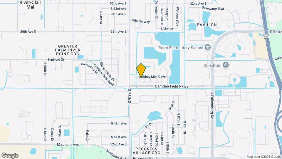 4204 Knob Lake Ct Map and Location Details