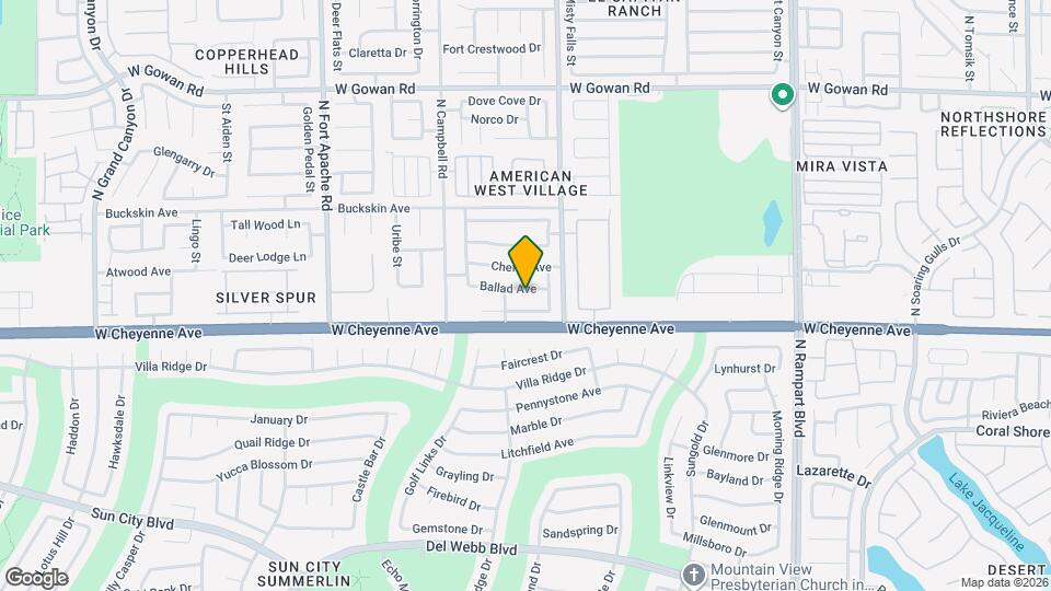 9009 Ballad Ave Map and Location Details