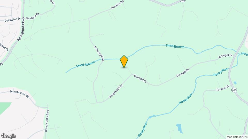 13131 Donegal Dr Map and Location Details