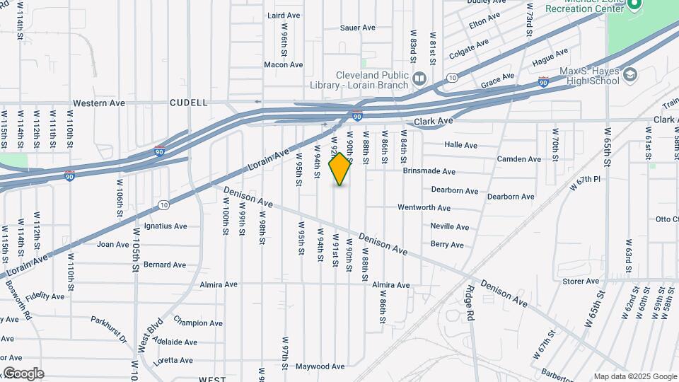 3209 W 92nd St Map and Location Details
