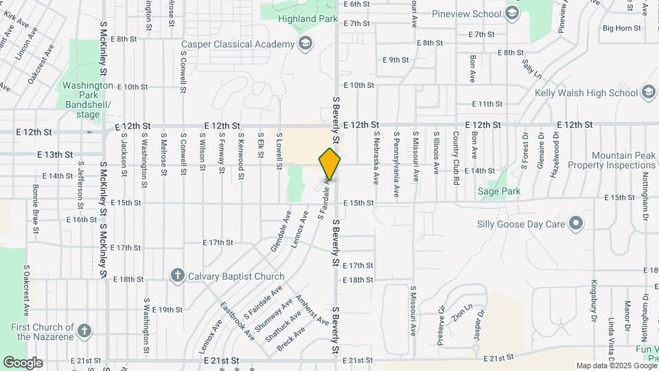 1419 S Fairdale Ave Map and Location Details