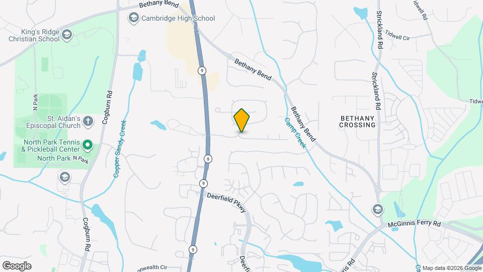 500 Alstonefield Dr Map and Location Details