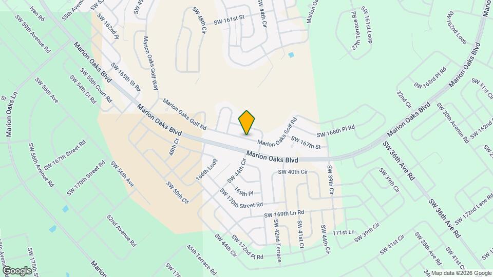 267 Marion Oaks Golf Rd Map and Location Details