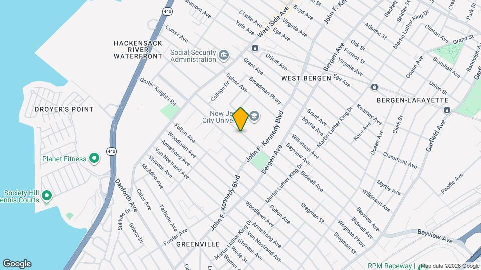 71 Audubon Ave Map and Location Details