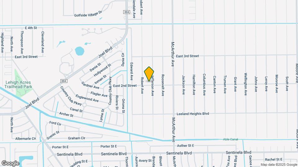 2505 East 2nd Street Map and Location Details