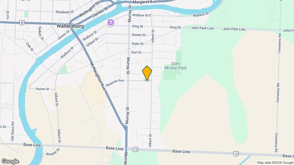 58 Reaume Ave Map and Location Details