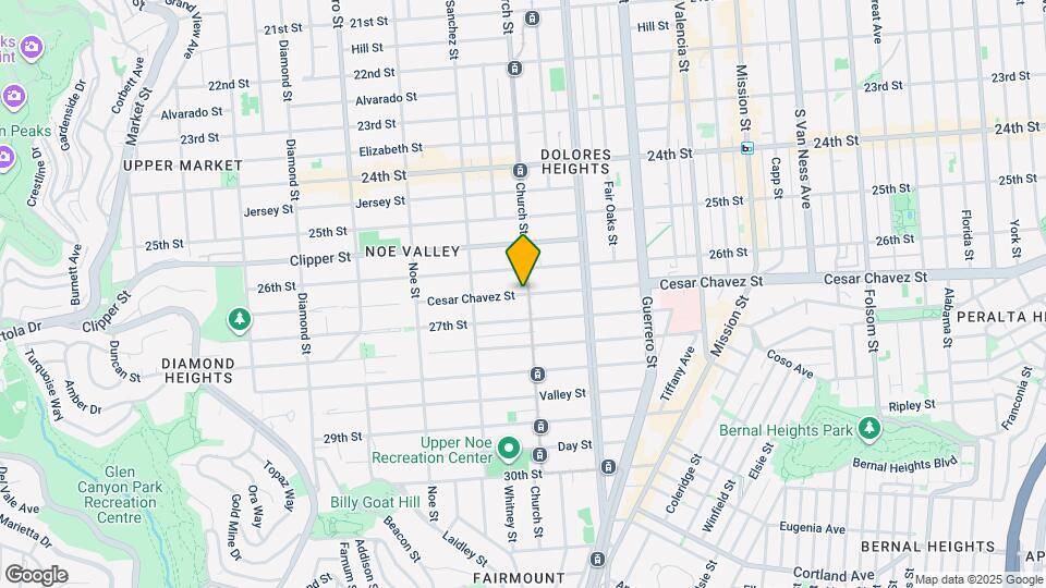 3902 Cesar Chavez St Map and Location Details