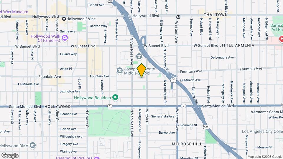 5723 La Mirada Ave Map and Location Details