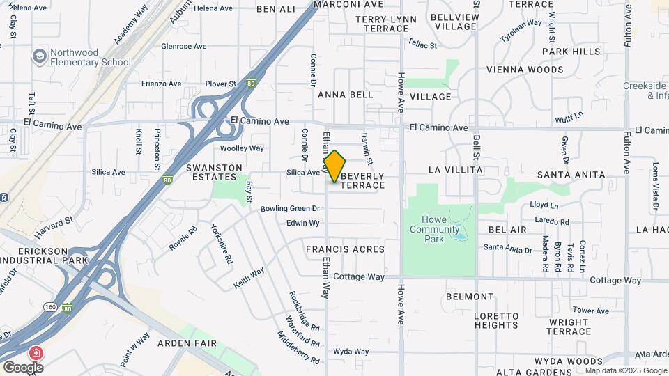 2005 Joan Way Map and Location Details