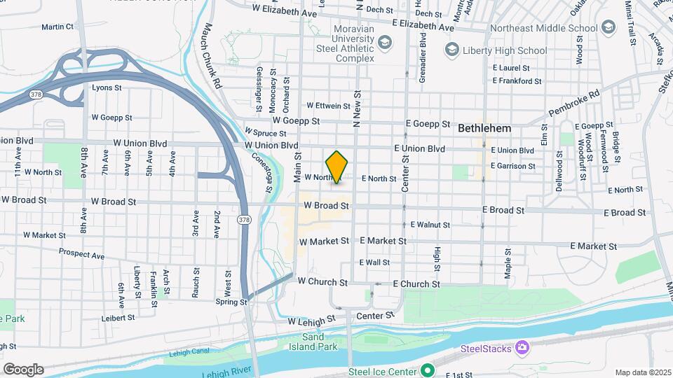 28 W Raspberry St-Unit -2 Map and Location Details