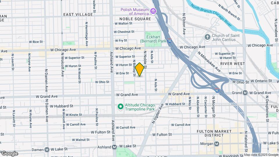 1420 W Ohio St, Unit 2 Map and Location Details