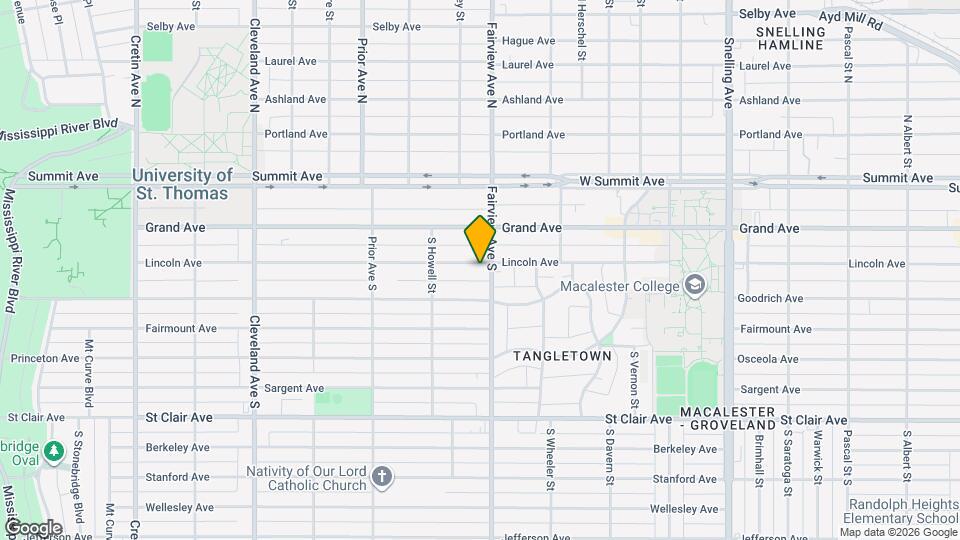 1830 Lincoln Ave Map and Location Details