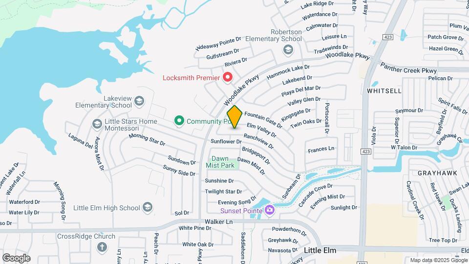 2333 Ranchview Dr Mapa y Detalles de la Ubicación