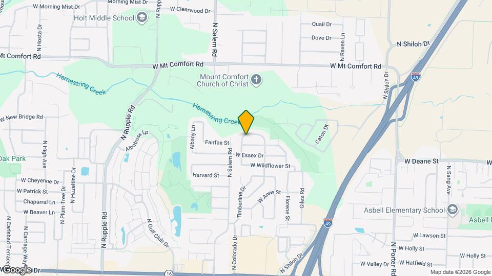 3245 W Parkway Dr Map and Location Details