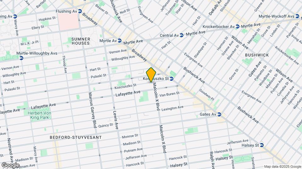 560 Kosciuszko St Mapa y Detalles de la Ubicación