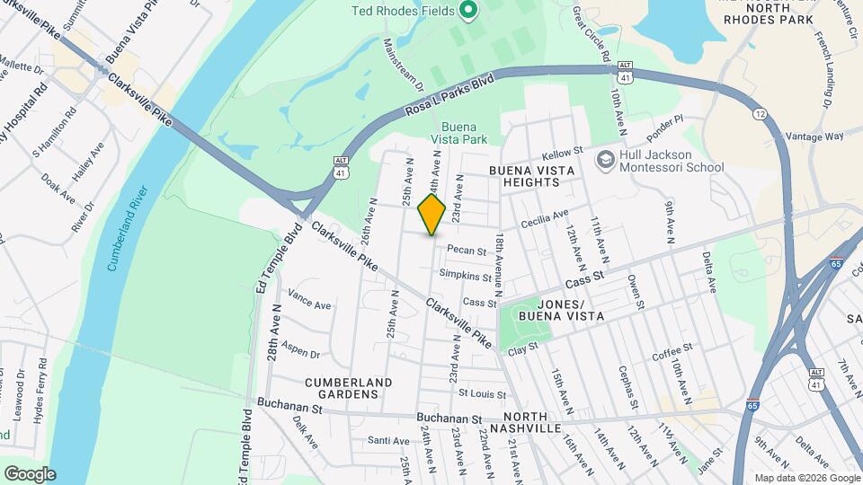 2135 24th Ave N Map and Location Details