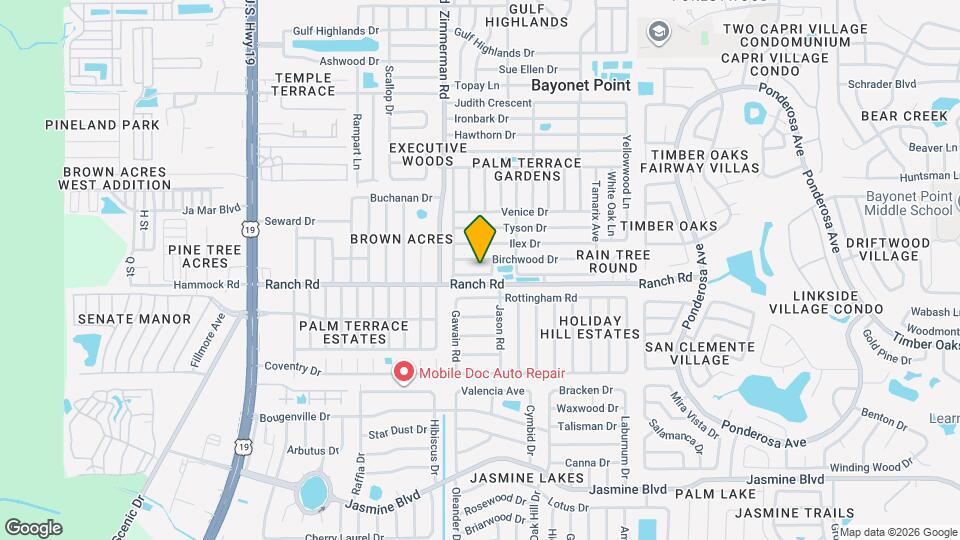 7535 Arbordale Dr Map and Location Details