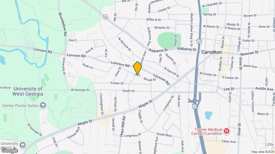 234 Broad St Map and Location Details