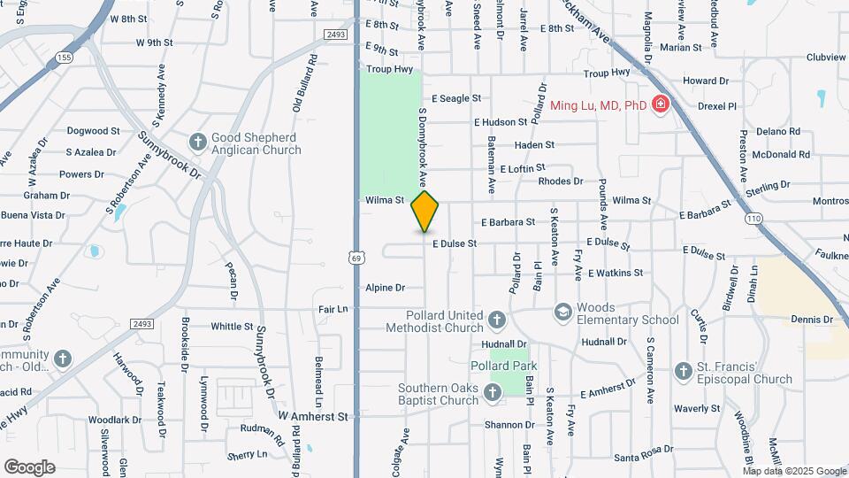 2742 S Donnybrook Ave Map and Location Details