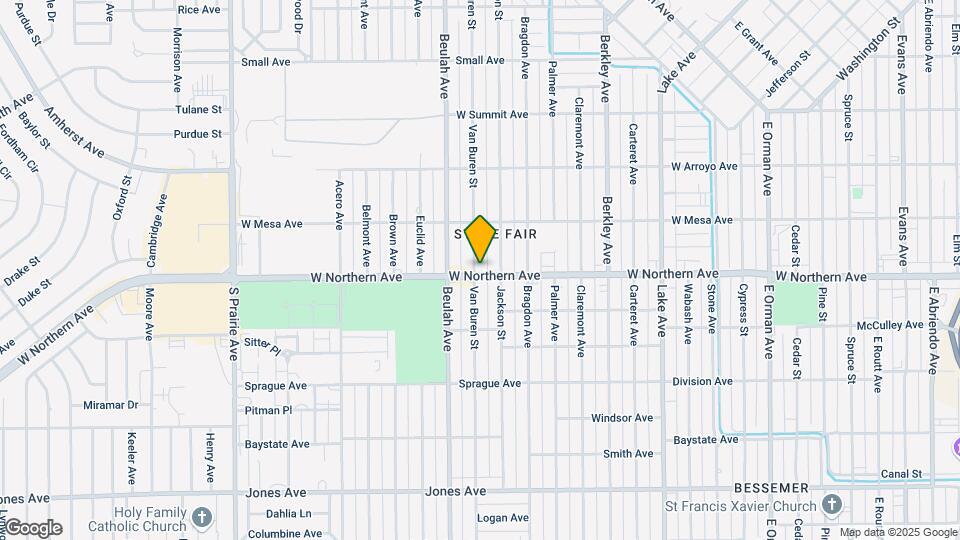 1240 Van Buren St Map and Location Details