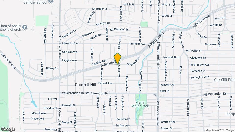 3706 Virginia Blvd Mapa y Detalles de la Ubicación