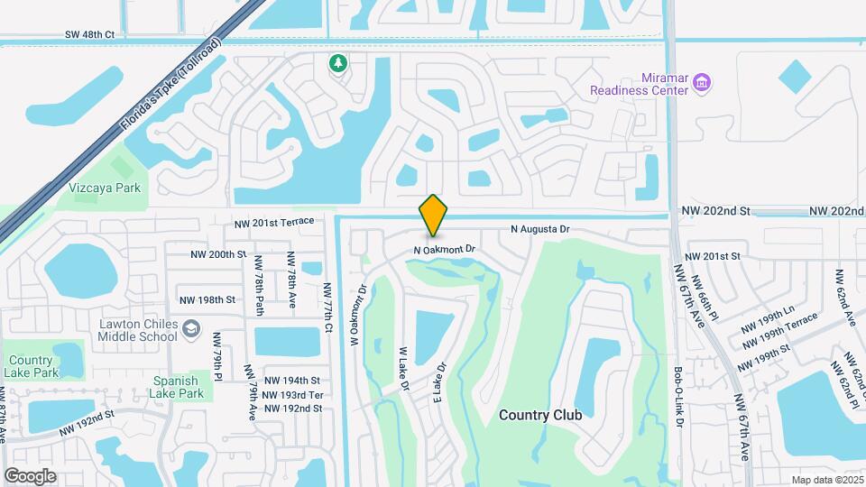 7345 N Oakmont Dr Map and Location Details