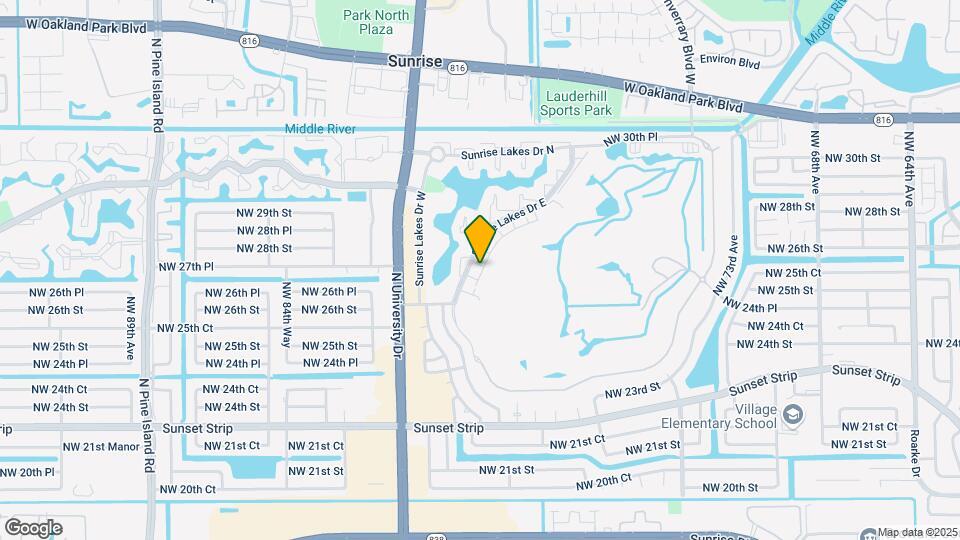 8002 NW 27th Pl Map and Location Details