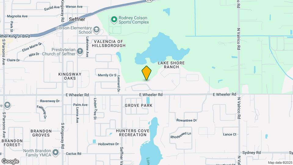 1036 Lake Shore Ranch Dr Map and Location Details