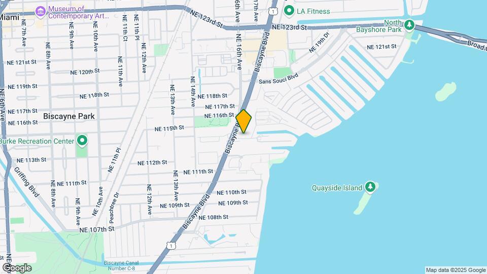1631 NE 114th St, Unit 212 Mapa y Detalles de la Ubicación
