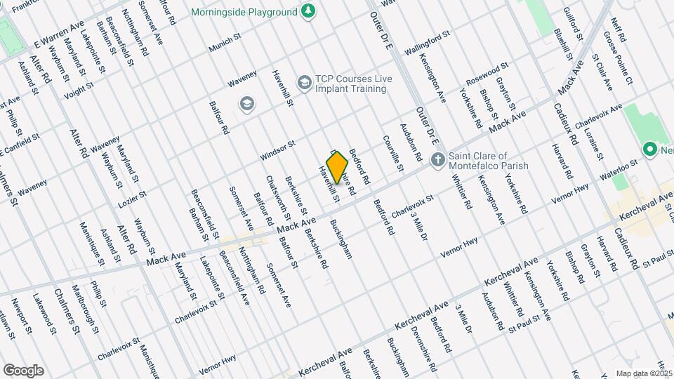 3460 Haverhill St Map and Location Details