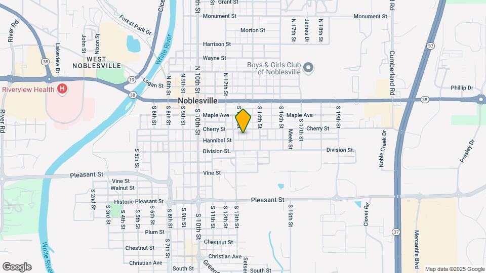 1340 Hannibal St Map and Location Details