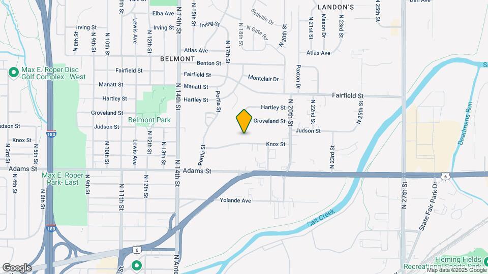 1806 Knox St Map and Location Details