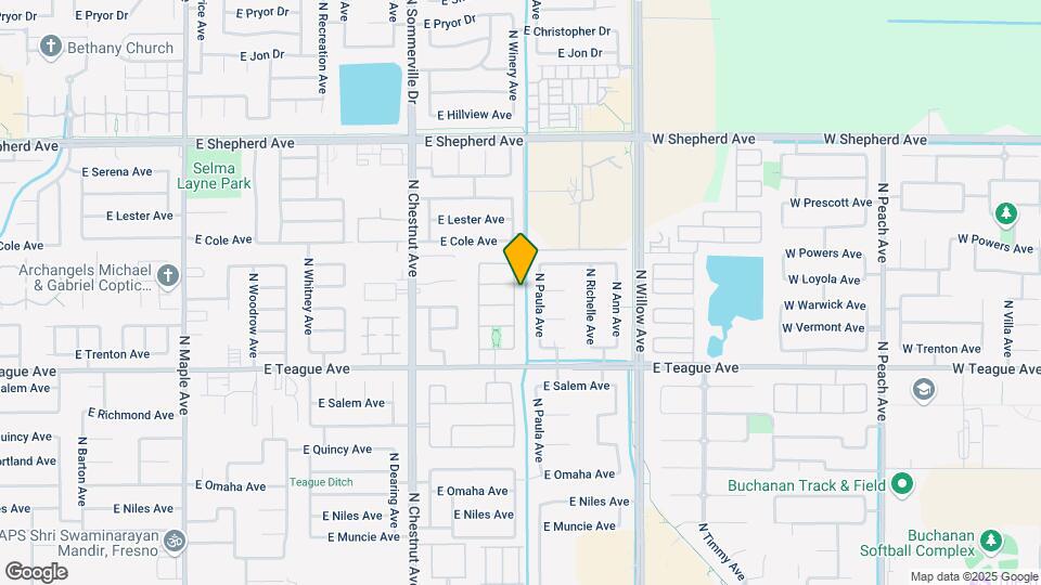8654 N Heartland Way Map and Location Details
