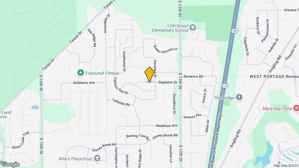 5229 Stapleton Dr Map and Location Details