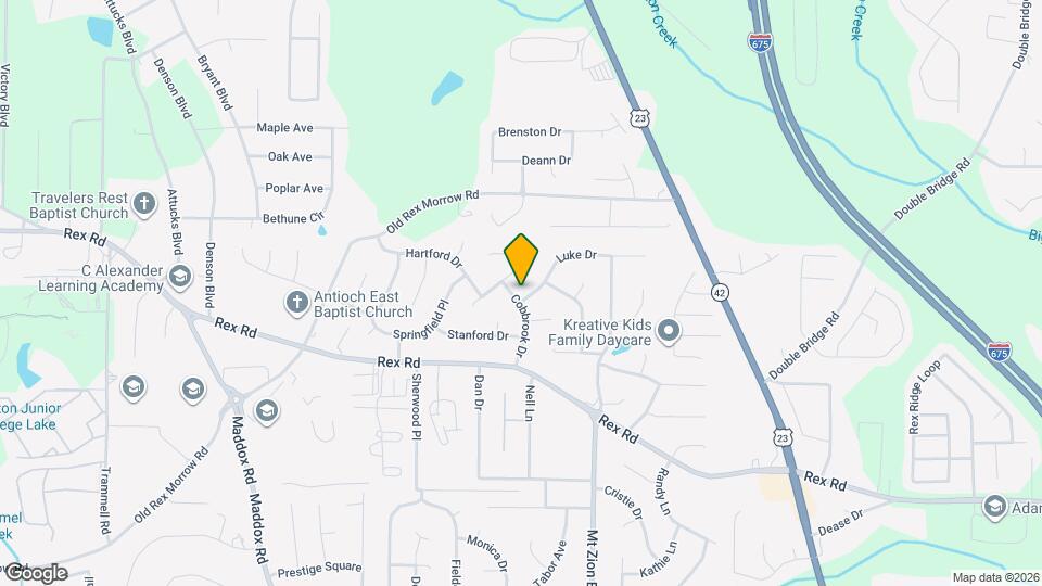 5780 Cobbrook Dr Map and Location Details