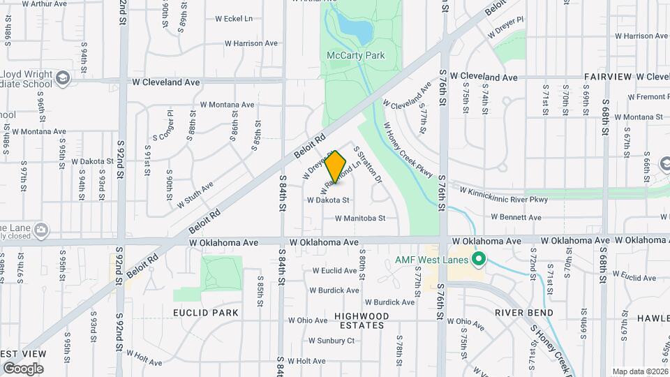 8111 W Raymond Ln Map and Location Details